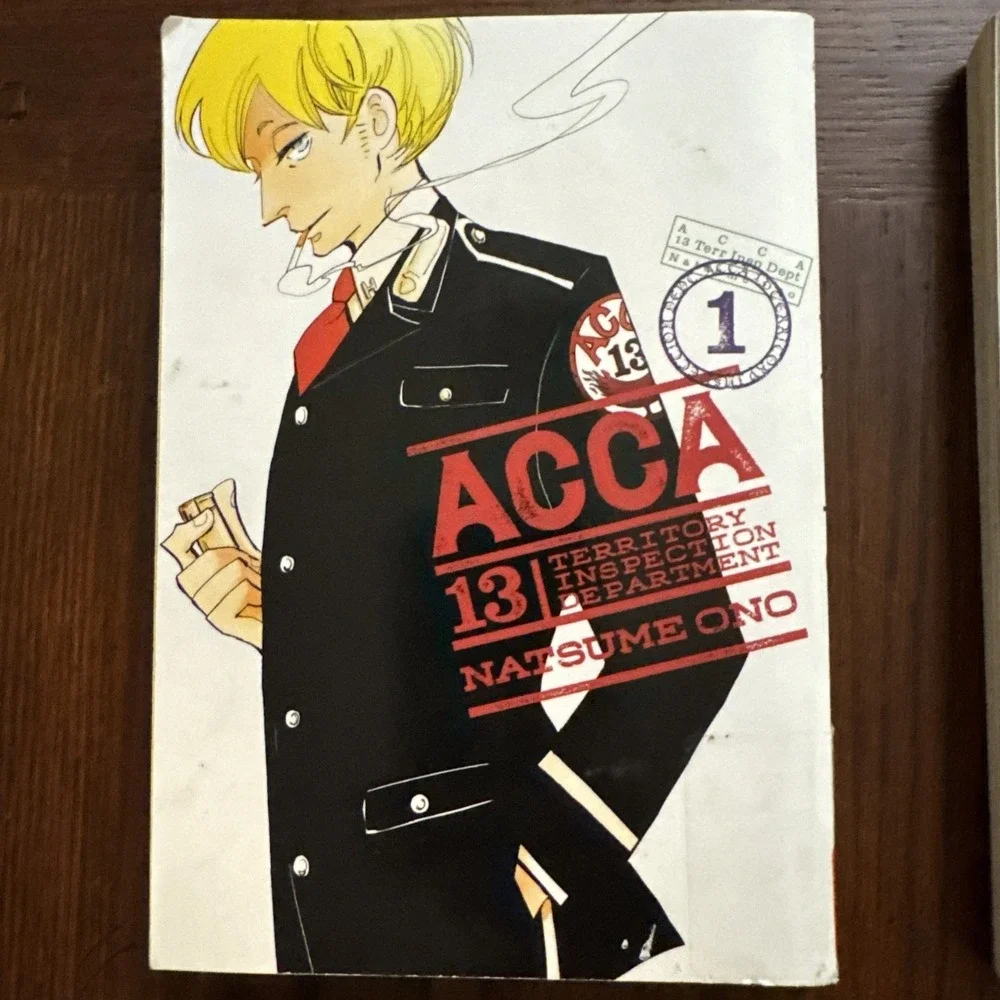 ACCA 13-Territory Inspection Department Manga Volumes 1-4 English PB Ex-Library